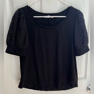 Women’s Black Top, Size Medium